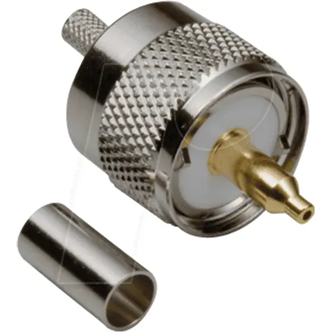 BKL 0406074 - UHF plug, crimp type, Teflon, Aircell 5 – image 1