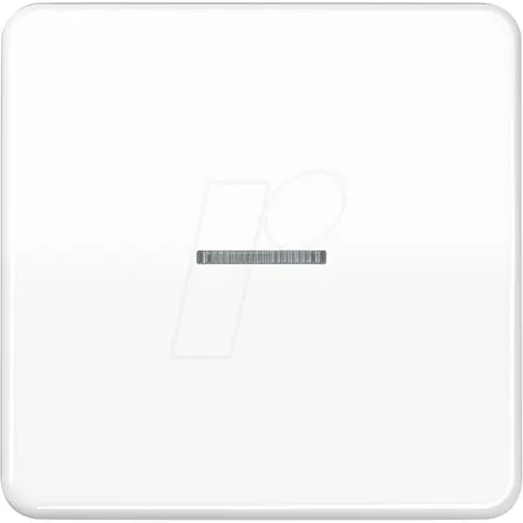 JUNG JG CD101KO5WW - Rocker, single, alpine white, light guide – image 1