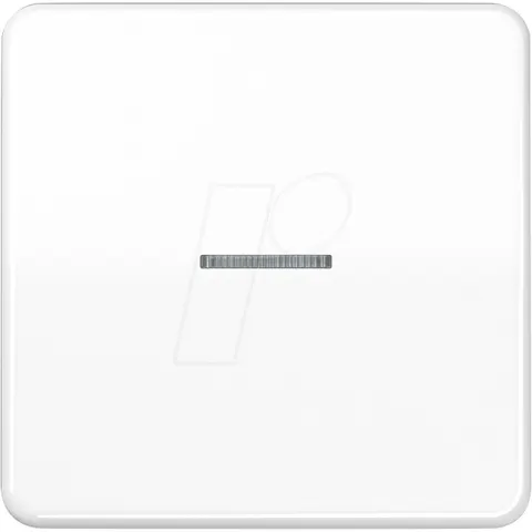 JUNG JG BTCD17101WW - Bluetooth pushbutton, single, alpine white – image 1