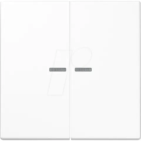 JUNG JG BTLS17102WW - Bluetooth pushbutton, dual, alpine white – image 1