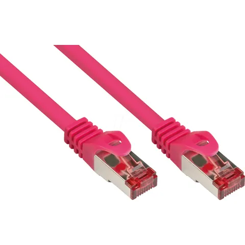 Good Connections Patchkabel Cat 6 S/FTP magenta 1,5m – Bild 1