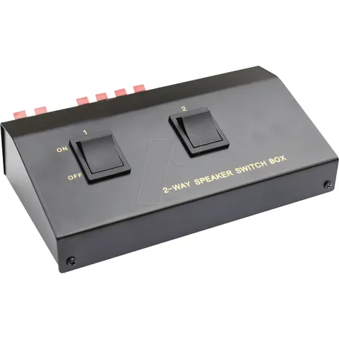GOOD CONNECTIONS GC 5529-2 - Speaker switching-box, 2-ways – image 1