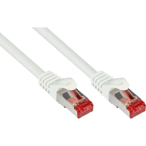 Good Connections Cat.6 Patchkabel S/FTP weiß 10m – Bild 1