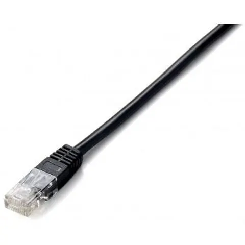 Cable de Red RJ45 U/UTP CAT5e Negro (2 mts) - EQUIP – imagen 1