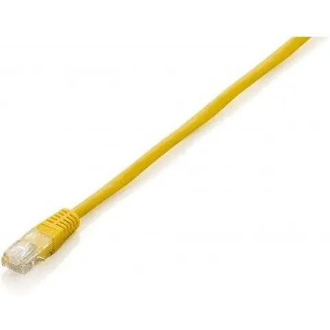 Cable Red RJ45 U/UTP Cat6 Amarillo (2 mts) - EQUIP – imagen 1