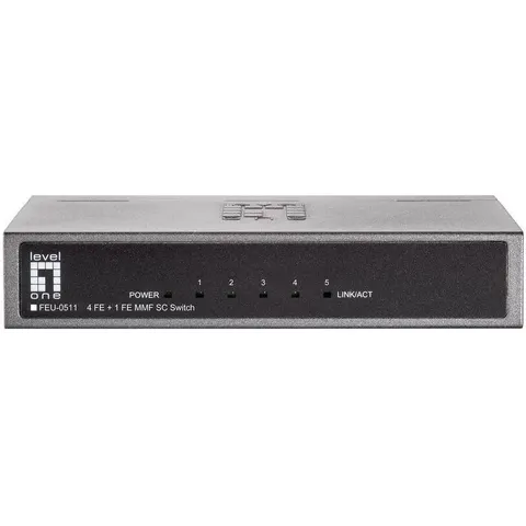 LevelOne Switch 5 Fast Ethernet-Ports (FEU-0511) – Bild 1