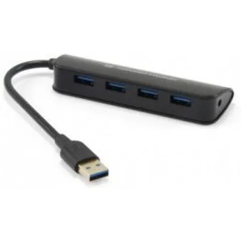 HUB USB3.0 4 Puertos (Negro) - CONCEPTRONIC – imagen 1