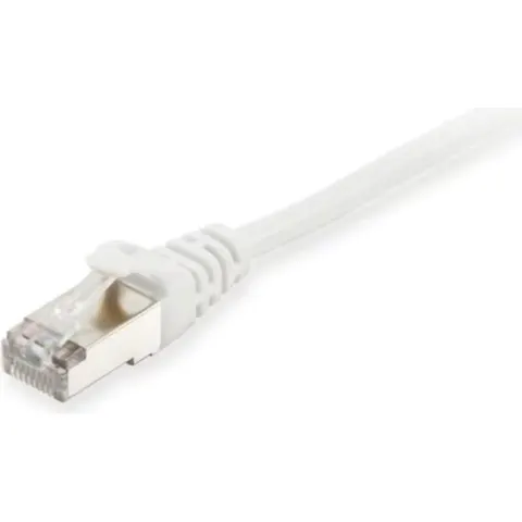 Equip Cat.6A S/FTP Patchkabel, 3.0m, Weiß – Bild 1