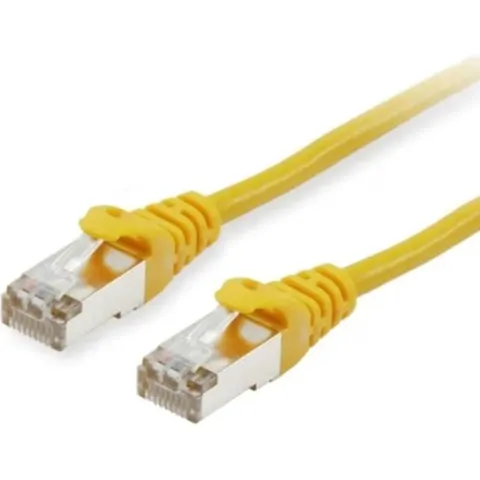 Equip Cat.6A S/FTP Patchkabel, 10m, Gelb – Bild 1