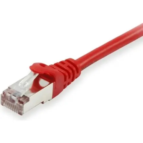 Equip Cat.6A S/FTP Patchkabel, 10m, Rot – Bild 1