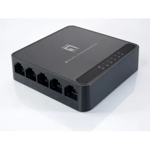 LevelOne FEU-0512 switch Fast Ethernet (10/100) Negro – imagen 1
