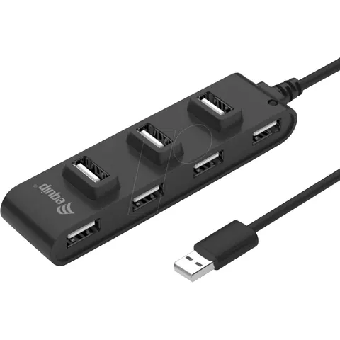 EQUIP 128957 - Concentrador de 7 puertos USB 2.0, 7x A – imagen 1