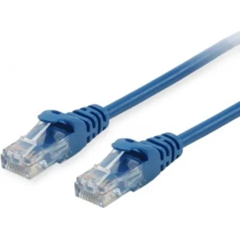 Equip Cat.6A U/UTP Patchkabel, 3m, Blau – Bild 1