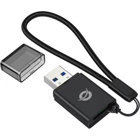 CONCEPTRONIC Kartenleser USB-A3.0->TF/Micro-SD3.0 schwarz – Bild 1