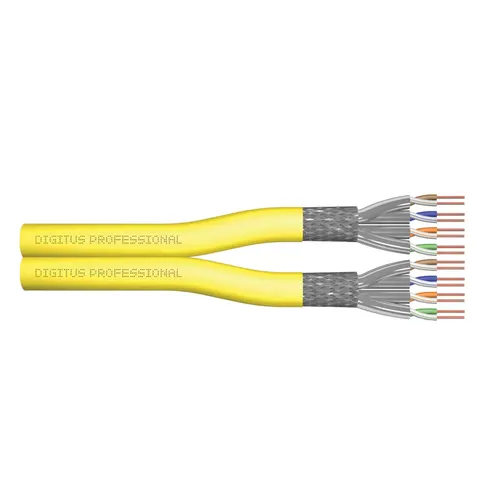 Digitus CAT 7A S/FTP Verlegekabel, 500 Meter, Duplex, B2ca – Bild 1