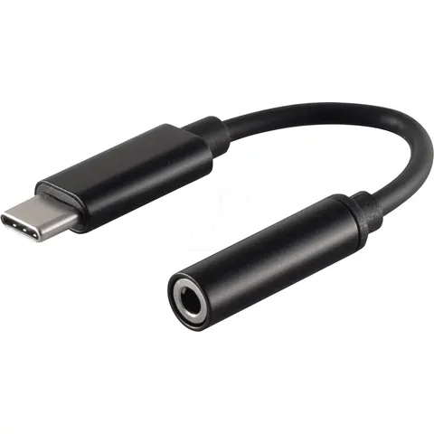 shiverpeaks BASIC-S Audio-Adapter, C-Stecker - 3,5 mm Klinke – BS1405021 – Bild 1