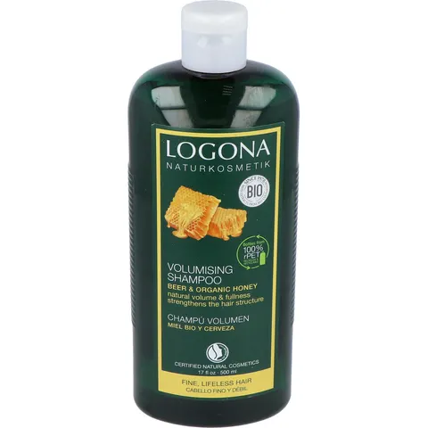 LOGONA Champú Voluminizador 500 ml – imagen 1