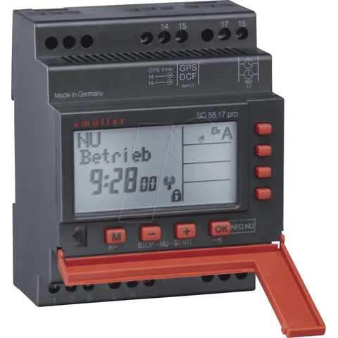 HUGO MÜLLER HM SC58.17 - Main clock - digital override switch – image 1