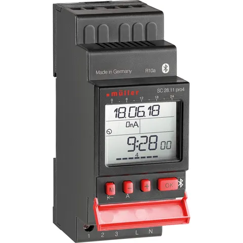 HUGO MÜLLER MU SC2811PRO24 - Weekly timer, 1 channel 24 V DC – image 1