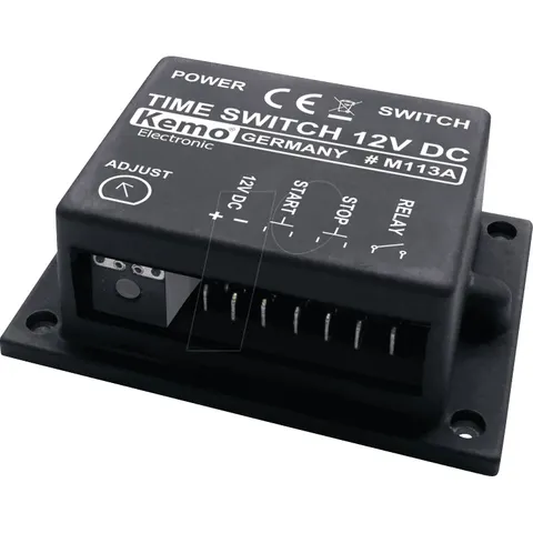 KEMO M 113A - Time switch, 12 - 15 V/DC – image 1