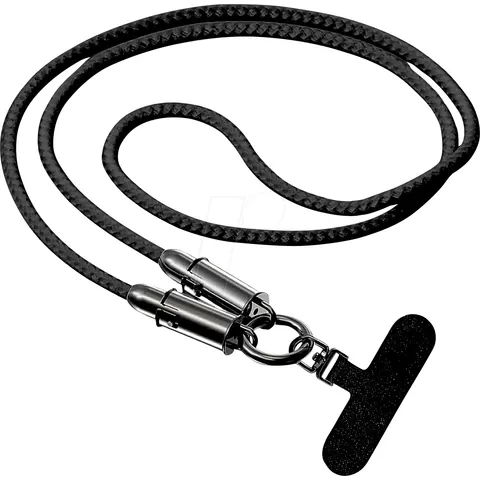 FONTASTIC 265525 - Charging lanyard, nylon, black – image 1