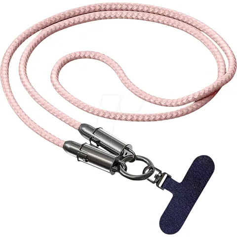 FONTASTIC 265549 - Charging lanyard, nylon, pink – image 1