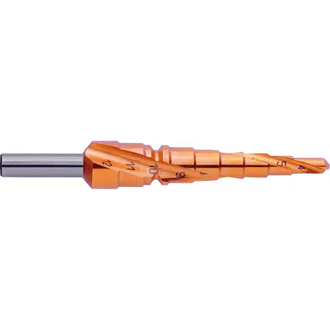 EXACT BOHRER 07011 - HSS 4-12 TiN step drill bit – image 1