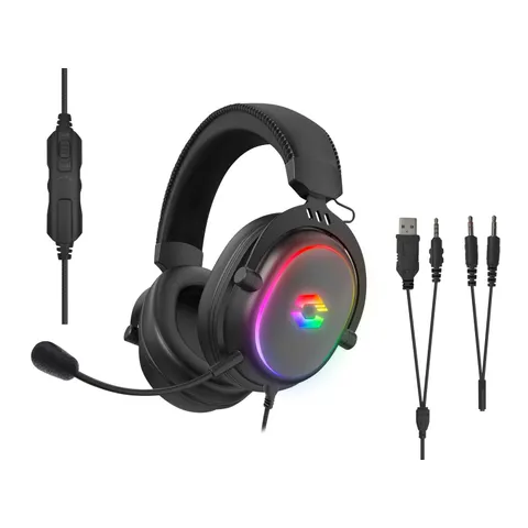Speedlink CONUX RGB Stereo Gaming Headset, schwarz – Bild 1