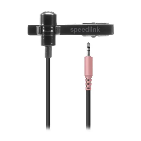 Speedlink SPES Ansteckmikrofon, schwarz – Bild 1