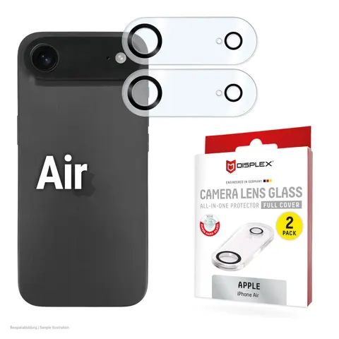 DISPLEX Kamera-Schutzglas Apple iPhone Air – Transparent – 02174 – Bild 1