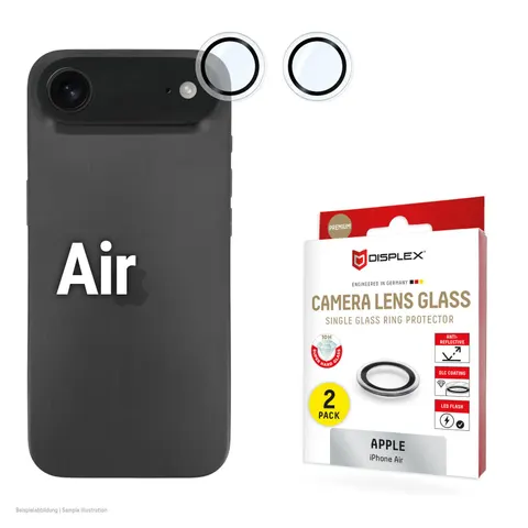 DISPLEX Kamera-Schutzglas Apple iPhone Air – Transparent – Bild 1