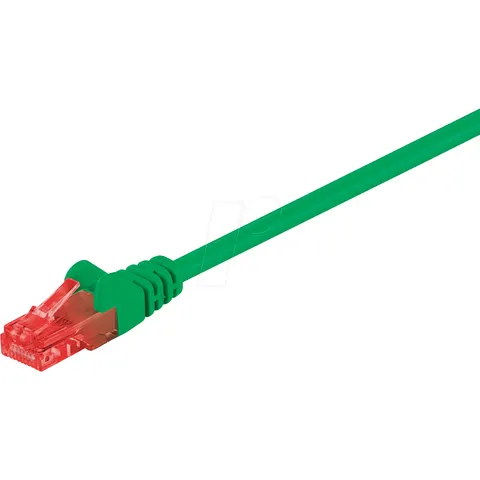 CAT6 UTP 0,50m groen - CCA – afbeelding 1