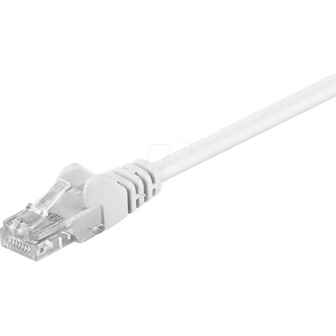 Wentronic CAT5E Netwerkkabel - RJ45 - Wit - 7 m – 68510 – afbeelding 1