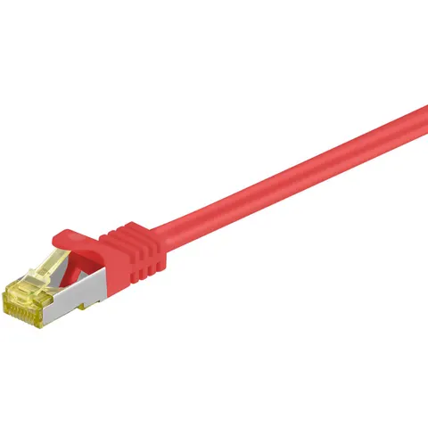 goobay Netzwerkkabel 91616 3 m – Rot – Bild 1