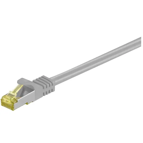 goobay Netzwerkkabel 91639 10 m – Grau – Bild 1