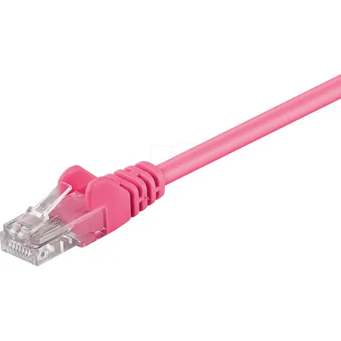 DSIT CAT5E Netwerkkabel - RJ45 - roze - 10 m – afbeelding 1