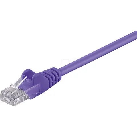 DSIT CAT5E Netwerkkabel - RJ45 - Paars - 3 m – afbeelding 1