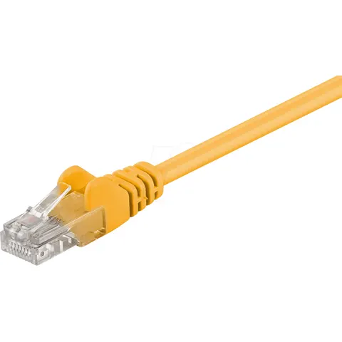 DSIT CAT5E Netwerkkabel - RJ45 - Geel - 5 m – afbeelding 1