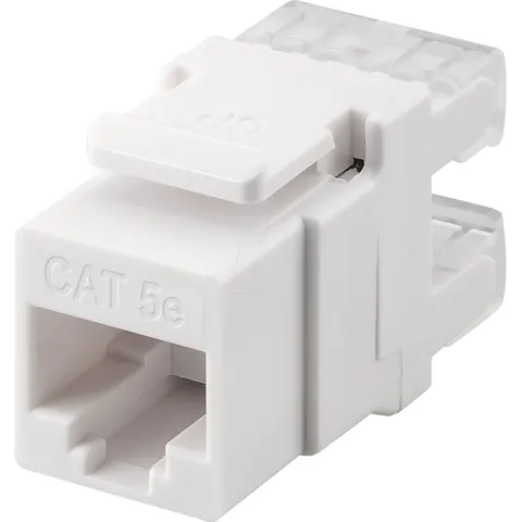 GOOBAY 95738 - Keystone module, Cat.5e UTP, RJ45 jack / LSA – image 1