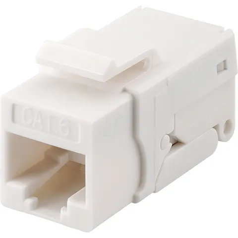 GOOBAY 95742 - Keystone module Cat.6 UTP, RJ45 jack / LSA – image 1
