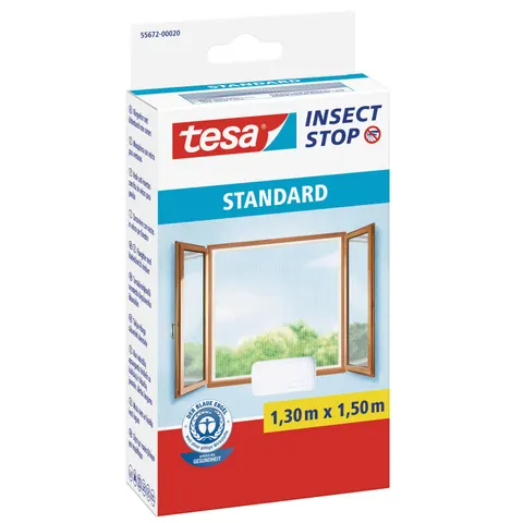 Tesa Fliegengitter weiß Standard 1,30mx1,50m – Bild 1