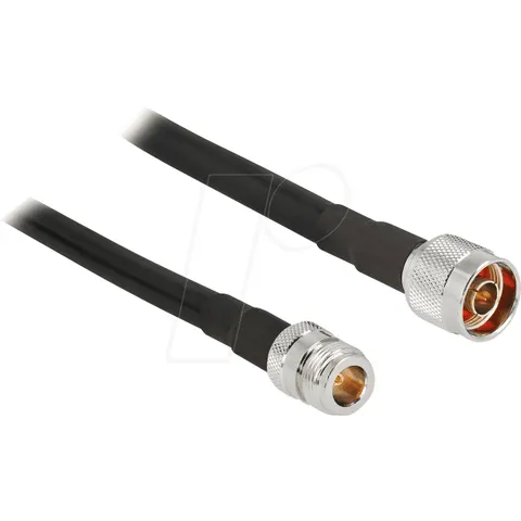 DELOCK 13029 - Antenna Cable N plug > N jack 10 m – image 1