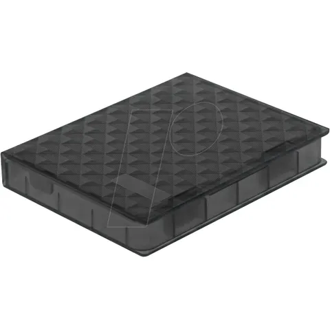 Delock Protection Box for 2.5″ HDD / SSD grey – afbeelding 1