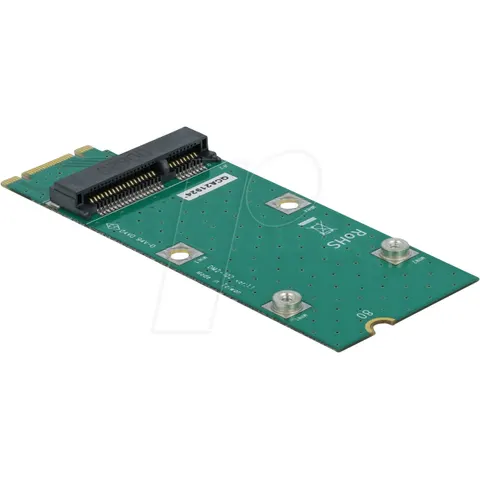 DELOCK 64103 - M.2 Key B+M > Mini PCIe – image 1