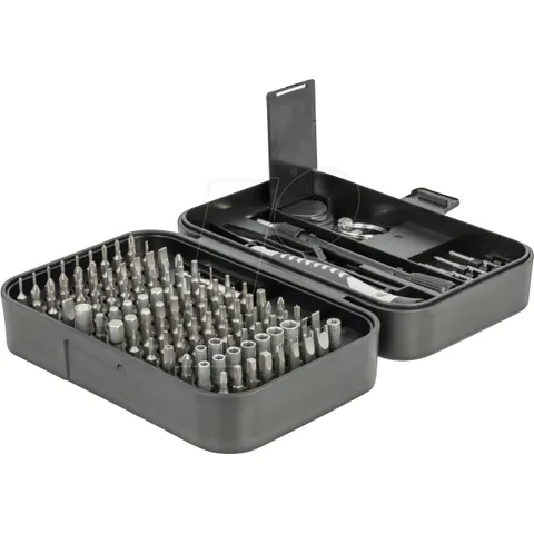 DELOCK 64167 - Precision screwdriver set, 130 piece – image 1