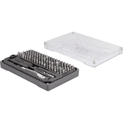 Delock Precision Screwdriver Set 117 pieces – afbeelding 1
