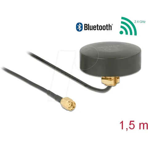 DELOCK 66285 - WLAN Antenna, RP-SMA Plug – image 1