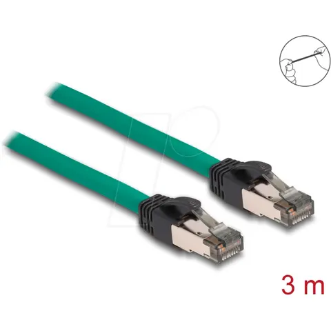 Delock RJ45 Cable PROFINET SF/UTP 3 m – afbeelding 1