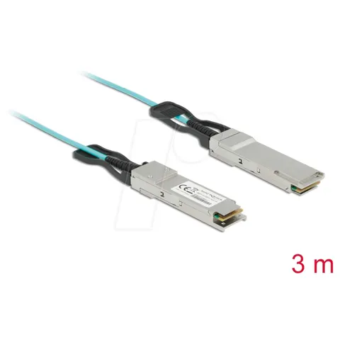 Delock Active Optical Cable QSFP+ 3 m – afbeelding 1
