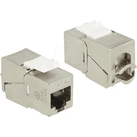 DELOCK 86179 - Keystone Module RJ45 jack > LSA Cat.6A compact – image 1